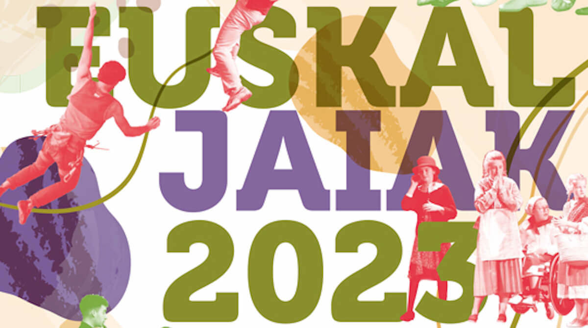 Cartel de las Euskal Jaiak 2023