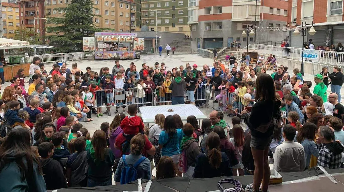 Imagen de archivo de las fiestas de Kabiezes