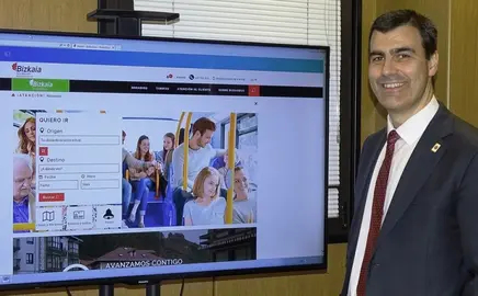 Miguel Ángel Gómez, Diputado Foral de Transporte