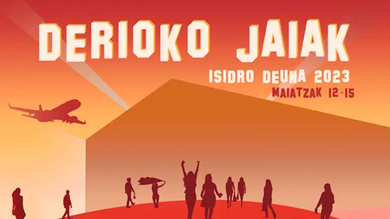 Cartel de fiestas de Derio 2023